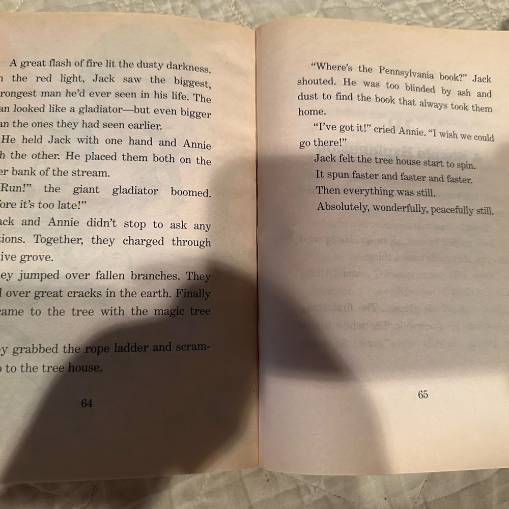 Vacation under the volcano- Magic tree house #13 - Picture 10 of 12